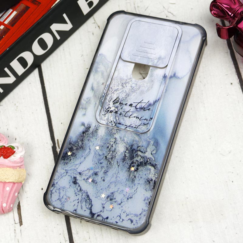 قاب طرحدار محافظ لنزدار کشویی ایربگ دار Xiaomi Redmi Note 8 Pro