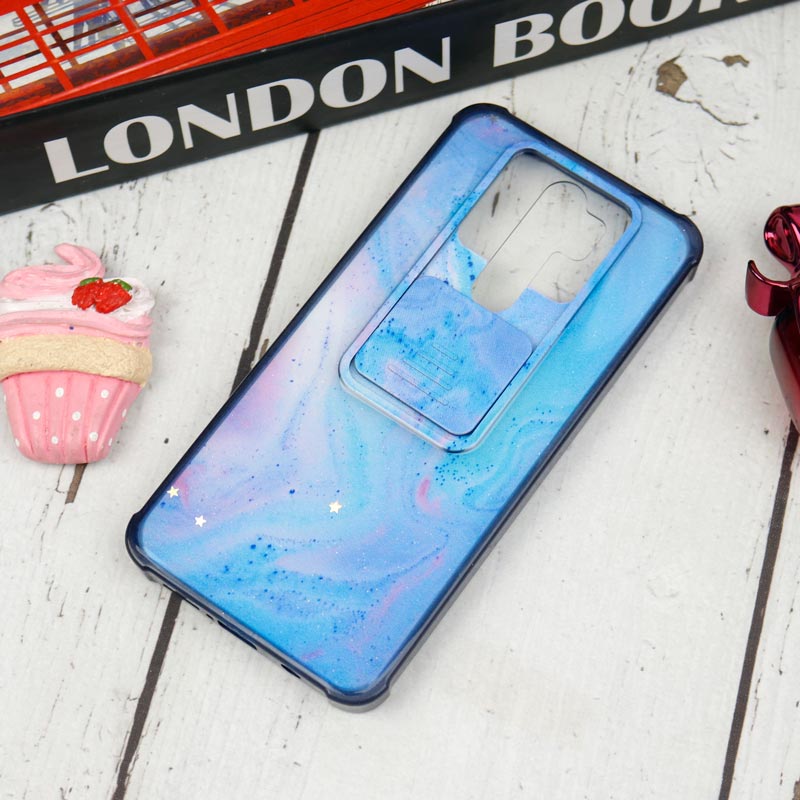 قاب طرحدار محافظ لنزدار کشویی ایربگ دار Xiaomi Redmi Note 8 Pro