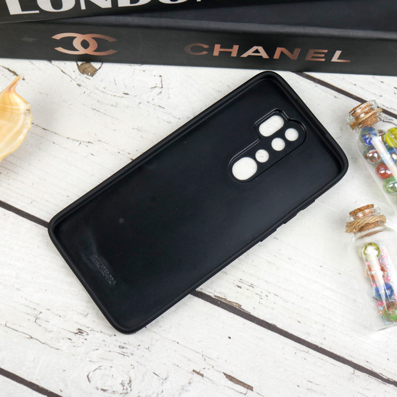 قاب طرحدار پشت گلسی محافظ لنزدار Xiaomi Redmi Note 8 Pro