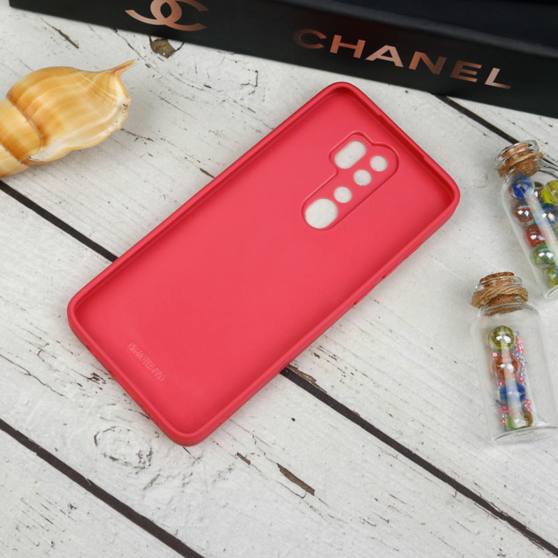 قاب طرحدار پشت گلسی محافظ لنزدار Xiaomi Redmi Note 8 Pro