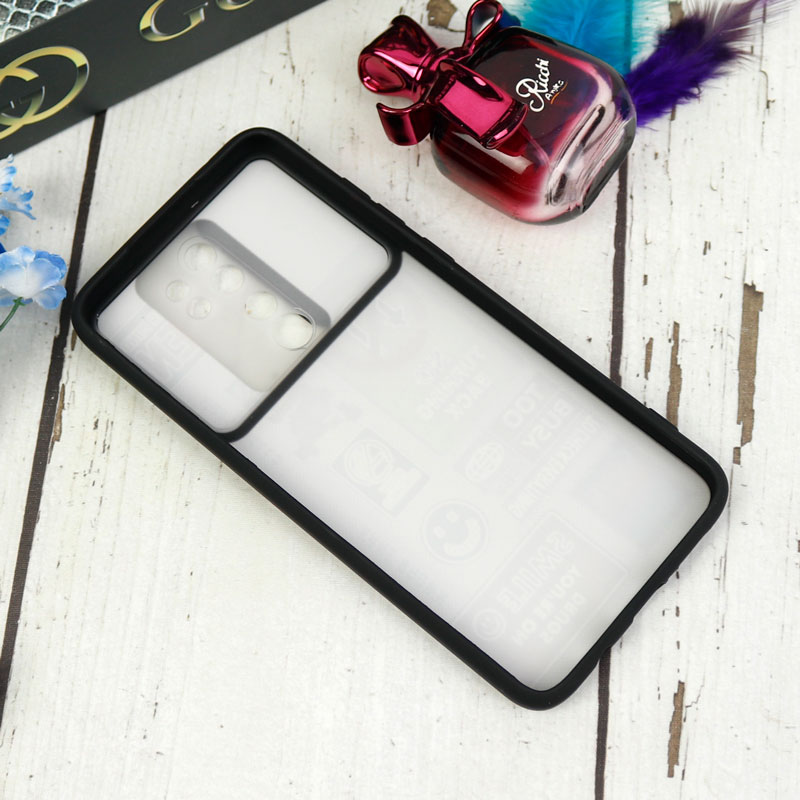 قاب طرحدار محافظ لنزدار کشویی + پاپ سوکت طرح Marsh Melo شیائومی Redmi Note 8 Pro سری C