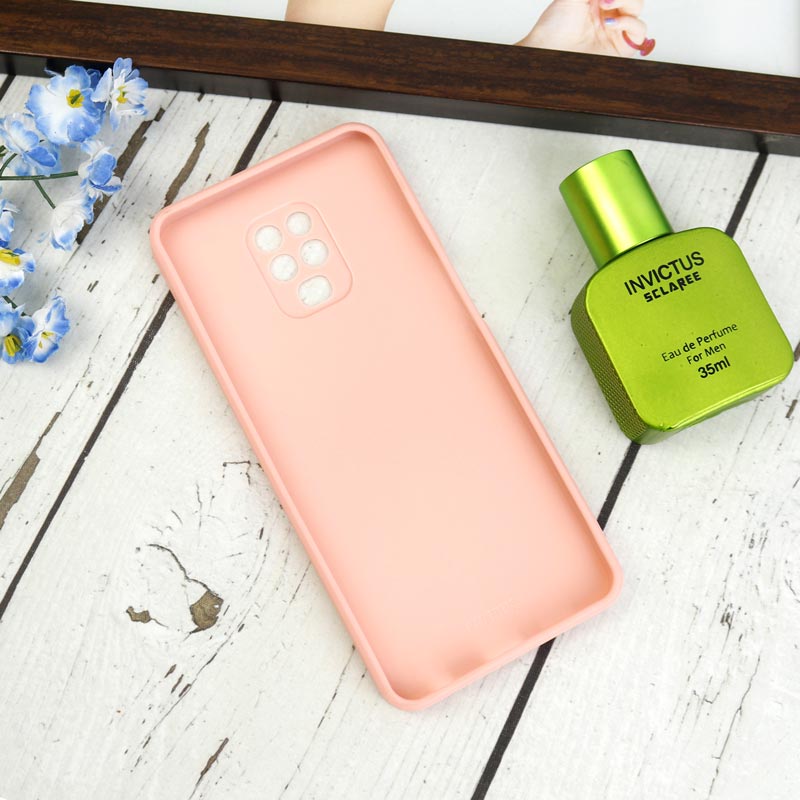قاب طرحدار پشت گلسی محافظ لنزدار Xiaomi Redmi Note 9s / Note 9 Pro
