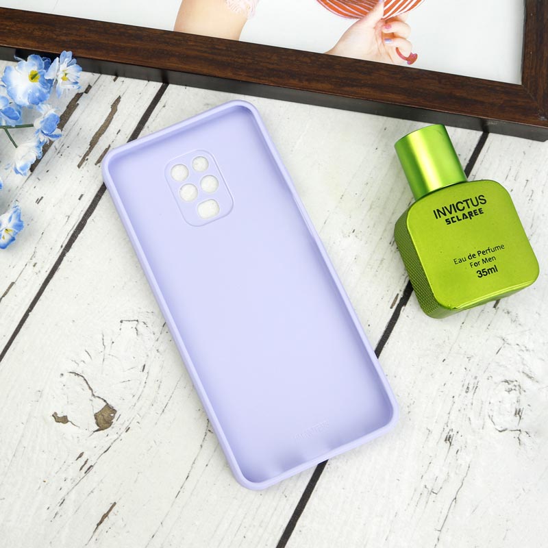 قاب طرحدار پشت گلسی محافظ لنزدار Xiaomi Redmi Note 9s / Note 9 Pro