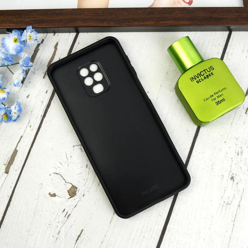 قاب طرحدار پشت گلسی محافظ لنزدار Xiaomi Redmi Note 9s / Note 9 Pro