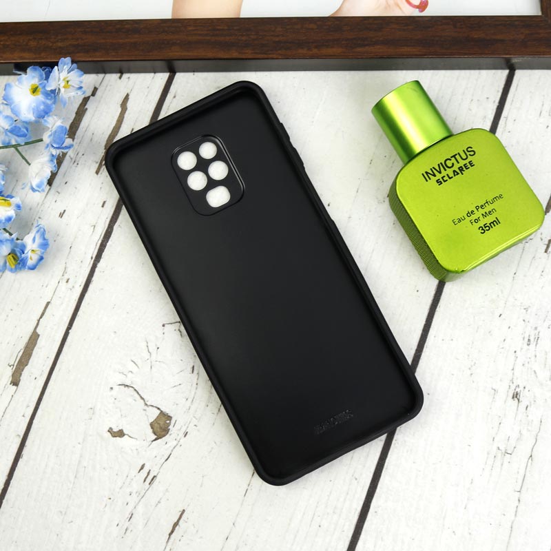 قاب طرحدار پشت گلسی محافظ لنزدار Xiaomi Redmi Note 9s / Note 9 Pro