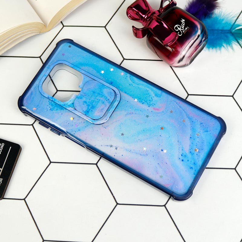قاب طرحدار محافظ لنزدار کشویی ایربگ دار Xiaomi Redmi Note 9s / Note 9 Pro