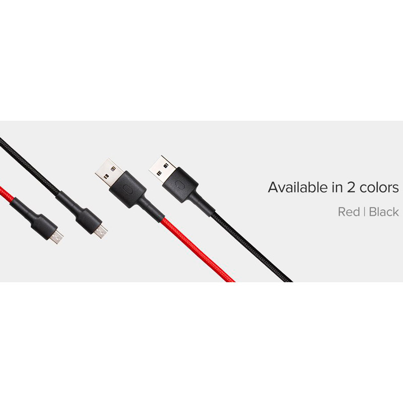 کابل میکرو یو اس بی اورجینال Xiaomi SJX13ZM 2A 1m