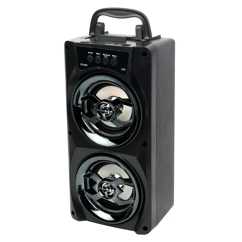 اسپیکر بلوتوثی رم و فلش خور YD-801 + میکروفون