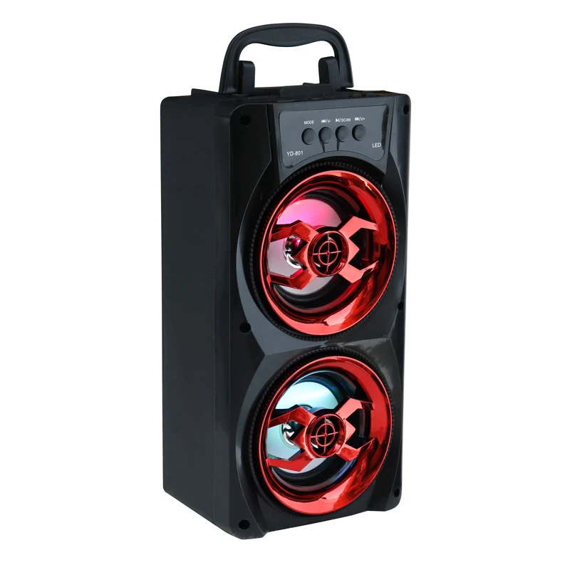 اسپیکر بلوتوثی رم و فلش خور YD-801 + میکروفون
