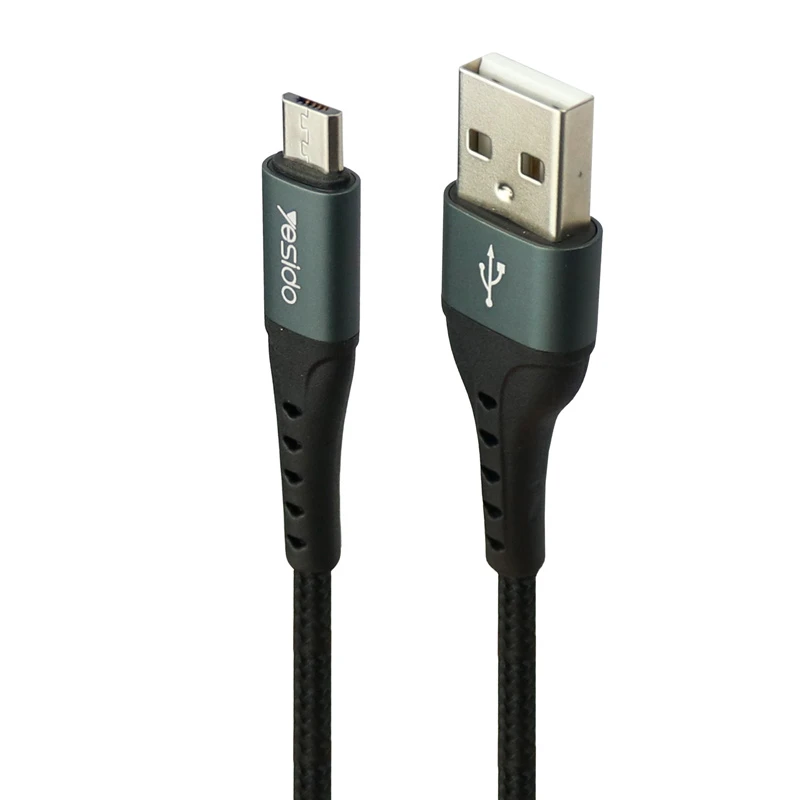 کابل میکرو یو اس بی فست شارژ 2.4 آمپر یسیدو CA63 طول 2 متر