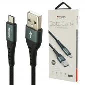 کابل میکرو یو اس بی فست شارژ 2.4 آمپر یسیدو CA63 طول 2 متر