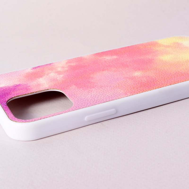 قاب چرمی هولوگرامی پاپ سوکت دار iPhone 11 Pro سفید