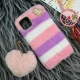 قاب پشمالو پوم پوم دار iPhone 11 Pro Max