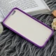 قاب چرمی هولوگرامی پاپ سوکت دار iPhone 6 بنفش