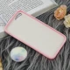 قاب چرمی هولوگرامی پاپ سوکت دار iPhone 7/8 صورتی