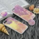 قاب چرمی هولوگرامی پاپ سوکت دار iPhone 7/8 سفید