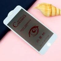 برچسب سرامیکی Privacy مات iPhone 7 Plus / 8 Plus سفید