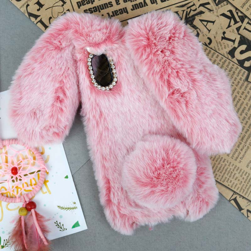 قاب پشمالو خرگوشی iPhone X/XS