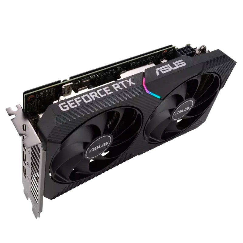 کارت گرافیک ASUS Dual GeForce RTX3060 OC 12GB GDDR6 192Bit