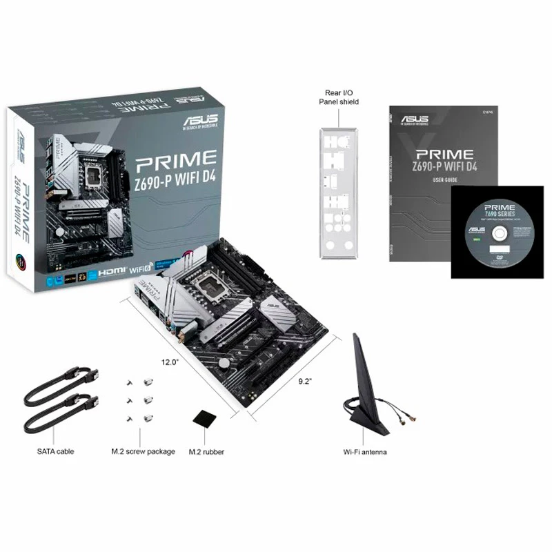 مادربرد ایسوس Prime Z690-P WIFI D4 DDR4