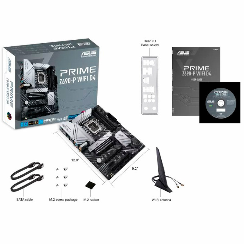 مادربرد ایسوس Prime Z690-P WIFI D4 DDR4
