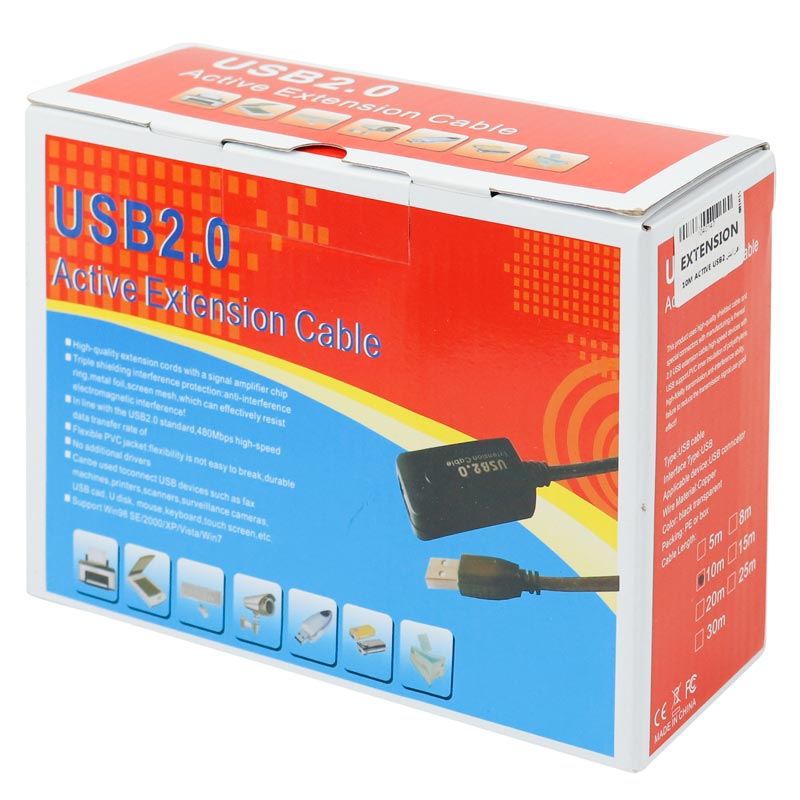 کابل افزایش طول Active Extension USB 10m