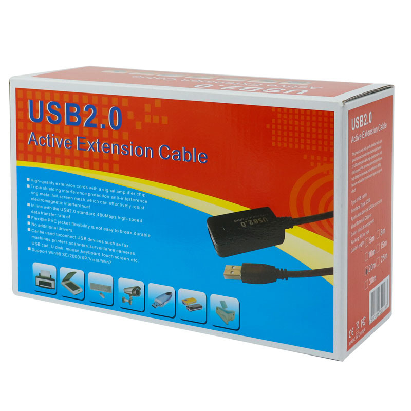 کابل افزایش طول Active Extension USB 20m