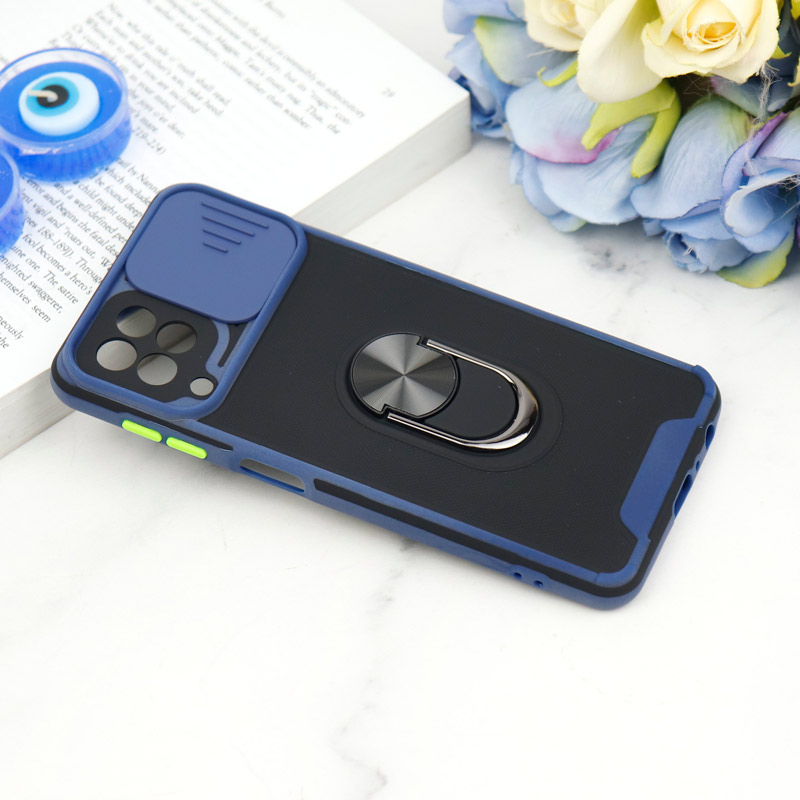 قاب ضد ضربه محافظ لنزدار کشویی هولدر دار بتمن کلاسیک Samsung Galaxy A22 4G