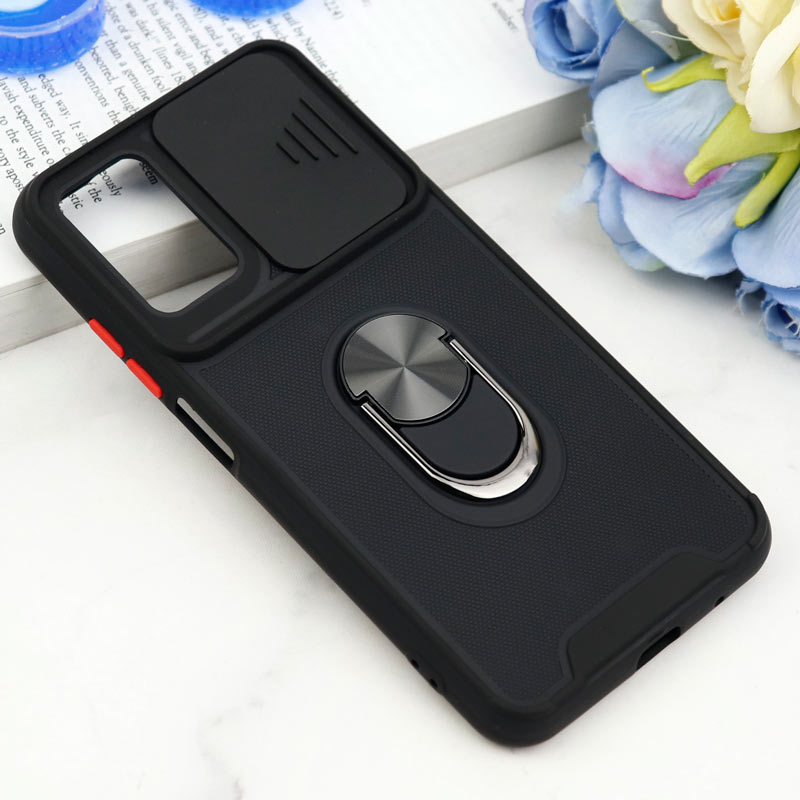 قاب ضد ضربه محافظ لنزدار کشویی هولدر دار بتمن کلاسیک Xiaomi Poco M3