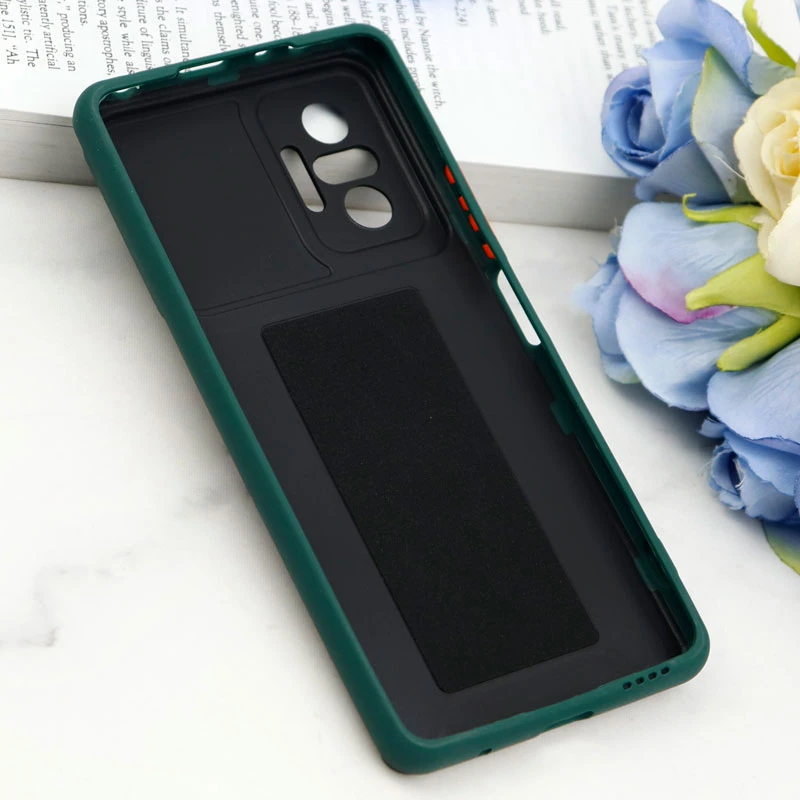 قاب ضد ضربه محافظ لنزدار کشویی هولدر دار بتمن کلاسیک Xiaomi Redmi Note 10 Pro