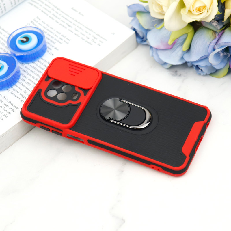 قاب ضد ضربه محافظ لنزدار کشویی هولدر دار بتمن کلاسیک Xiaomi Redmi Note 9s