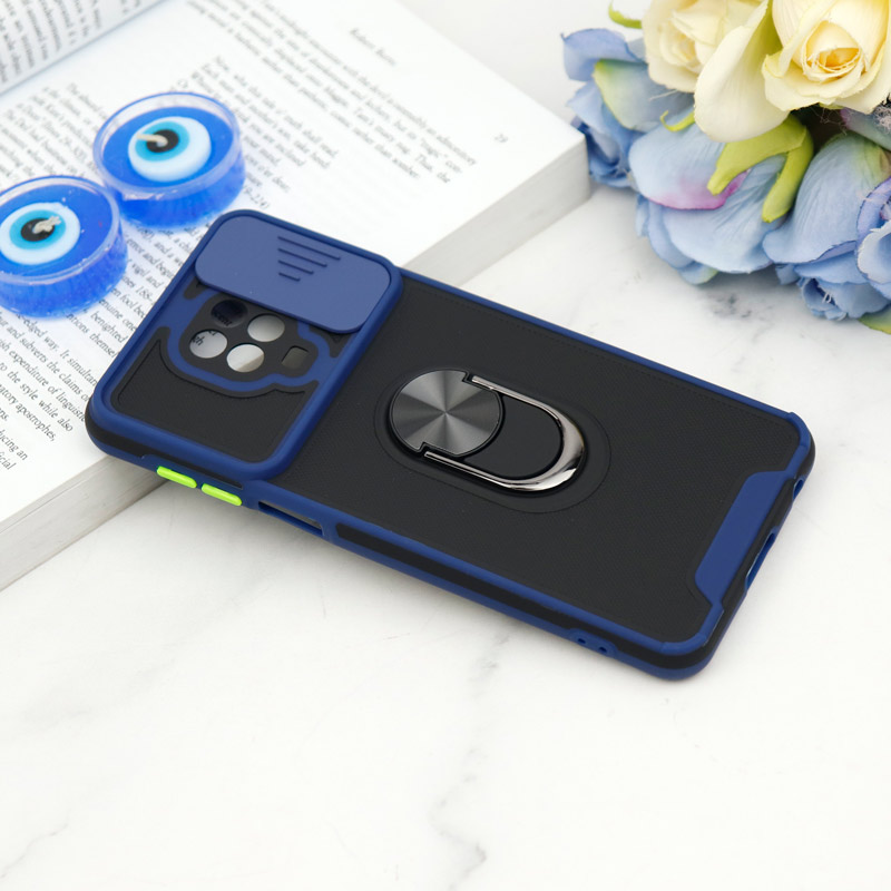 قاب ضد ضربه محافظ لنزدار کشویی هولدر دار بتمن کلاسیک Xiaomi Redmi Note 9s