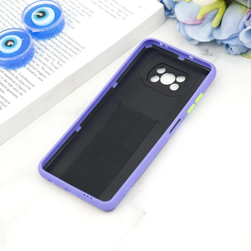 قاب ضد ضربه محافظ لنزدار کشویی هولدر دار بتمن کلاسیک Xiaomi Poco X3