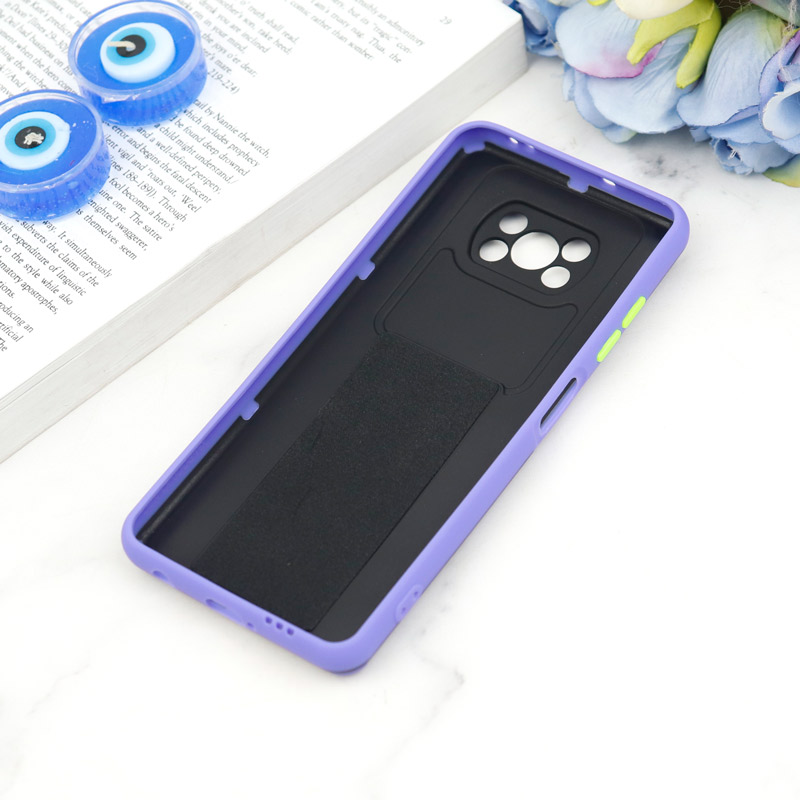 قاب ضد ضربه محافظ لنزدار کشویی هولدر دار بتمن کلاسیک Xiaomi Poco X3