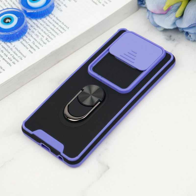 قاب ضد ضربه محافظ لنزدار کشویی هولدر دار بتمن کلاسیک Xiaomi Poco X3