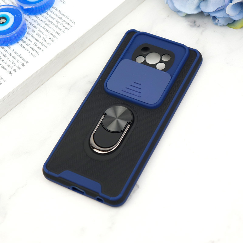 قاب ضد ضربه محافظ لنزدار کشویی هولدر دار بتمن کلاسیک Xiaomi Poco X3