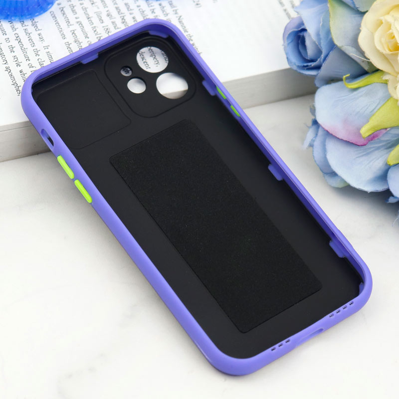 قاب ضد ضربه محافظ لنزدار کشویی هولدر دار بتمن کلاسیک آیفون iPhone 12
