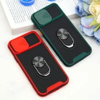 قاب ضد ضربه محافظ لنزدار کشویی هولدر دار بتمن کلاسیک آیفون iPhone 12