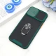 قاب ضد ضربه محافظ لنزدار کشویی هولدر دار بتمن کلاسیک آیفون iPhone 12 Pro Max