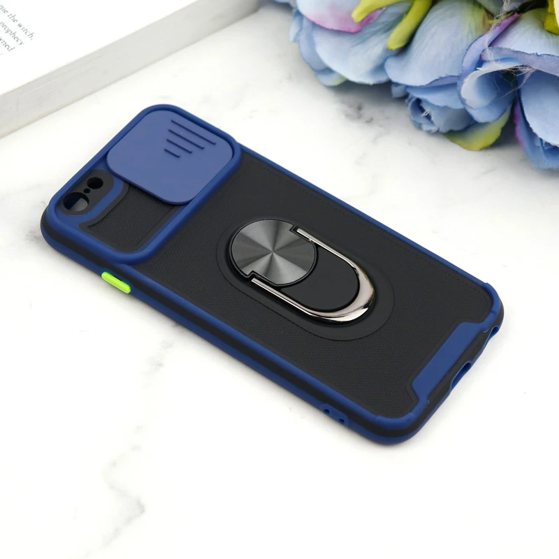 قاب ضد ضربه محافظ لنزدار کشویی هولدر دار بتمن کلاسیک آیفون iPhone 6 / 6s