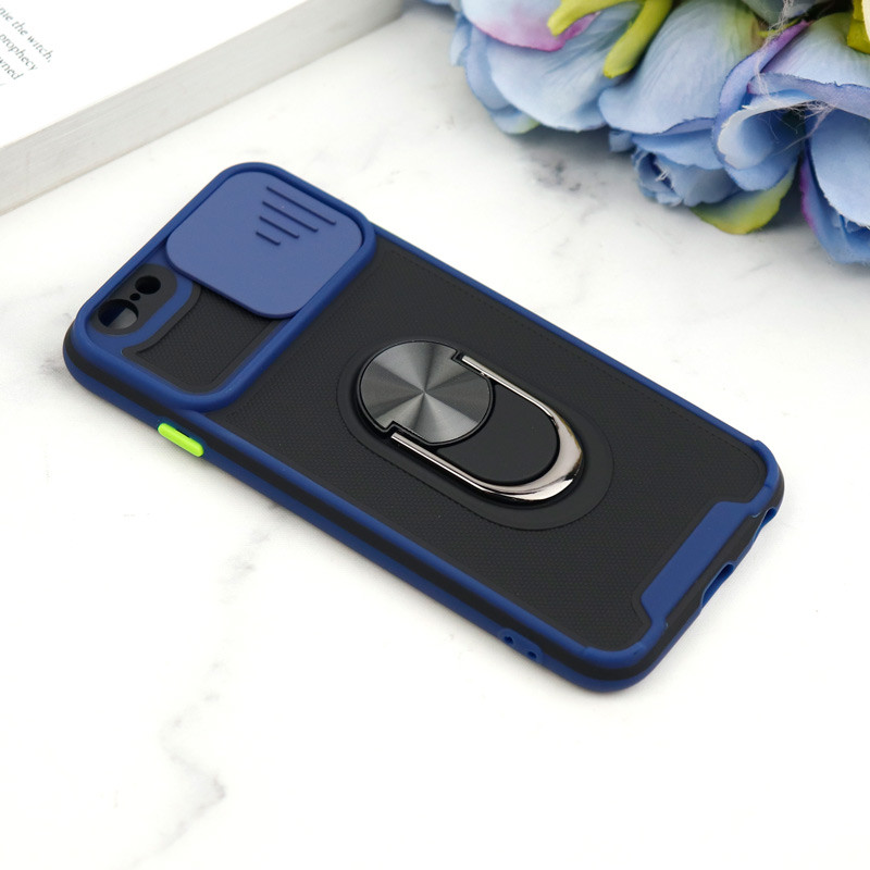 قاب ضد ضربه محافظ لنزدار کشویی هولدر دار بتمن کلاسیک آیفون iPhone 6 / 6s