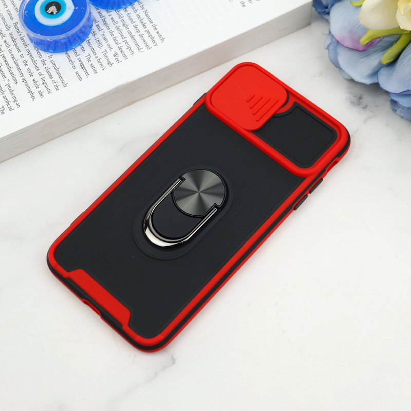 قاب ضد ضربه محافظ لنزدار کشویی هولدر دار بتمن کلاسیک آیفون iPhone 7 Plus / 8 Plus