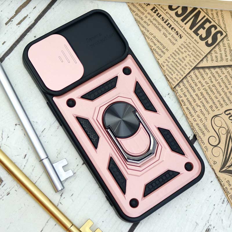 قاب ضد ضربه محافظ لنزدار کشویی هولدر دار بتمن iPhone 13