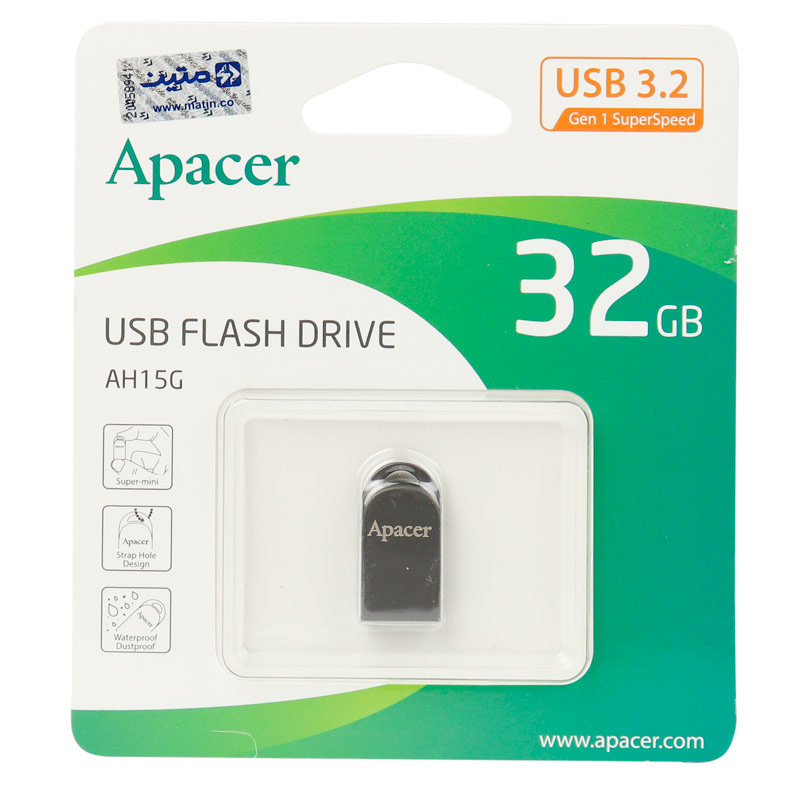 فلش 32 گیگ اپیسر Apacer AH15G USB3.2