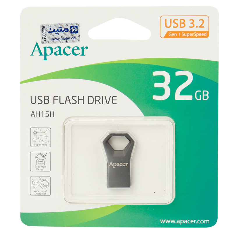 فلش 32 گیگ اپیسر Apacer AH15H USB3.2