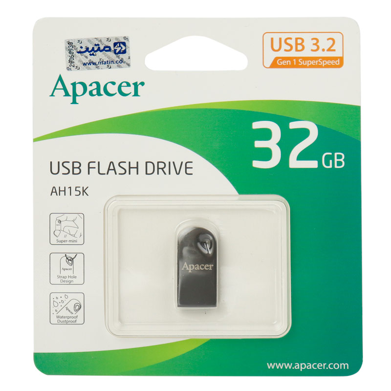 فلش 32 گیگ اپیسر Apacer AH15K USB3.2