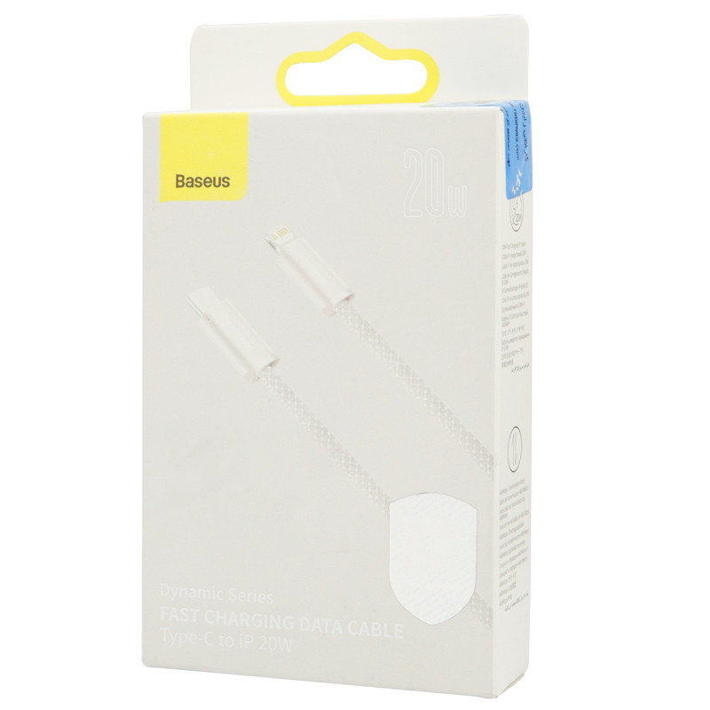 کابل تبدیل فست شارژ Baseus CALD00000 Type-C to Lightning PD 20W 1m