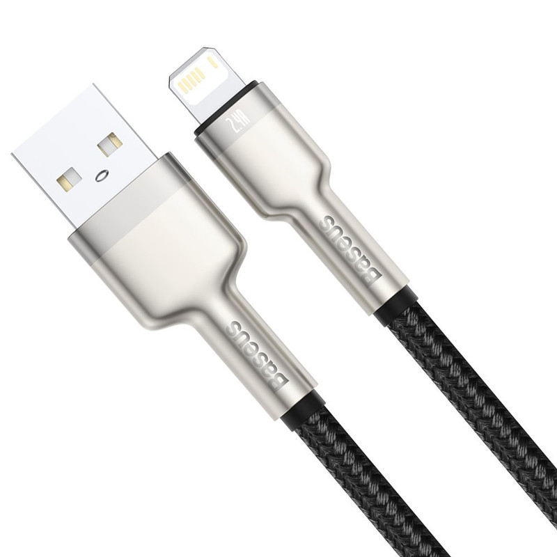 کابل کوتاه آیفونی Baseus CALJK-01 2.4A 25cm