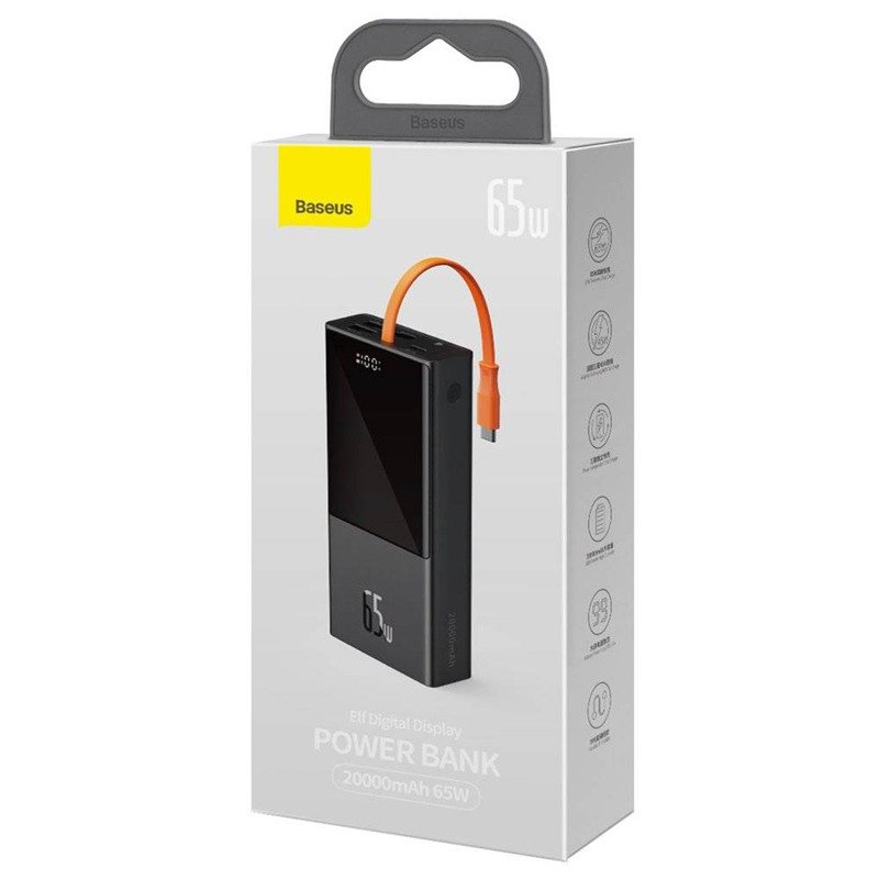 پاور بانک فست شارژ 20000 باسئوس Baseus Elf PPJL000001 PD 65W