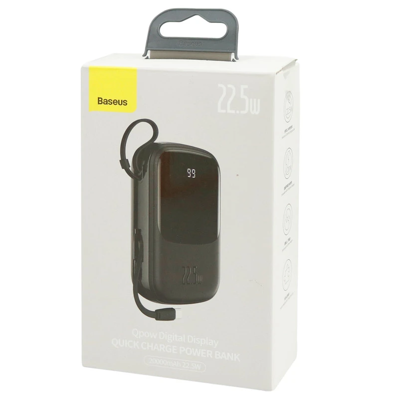 پاور بانک فست شارژ 20000 باسئوس Baseus Qpow PPQD-I PD 22.5W
